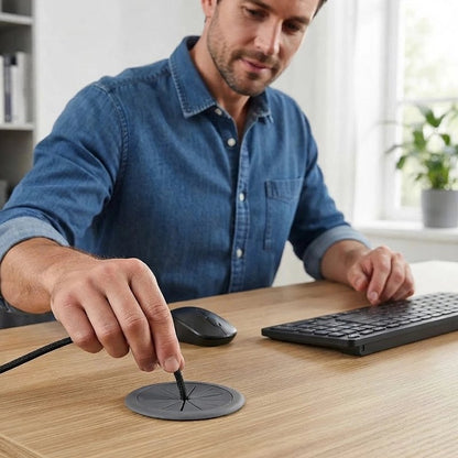 Passe cable bureau​